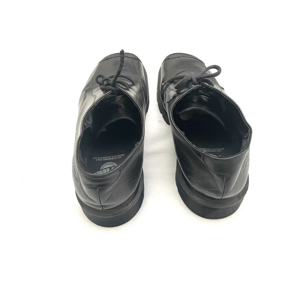 Dr. Martens Air Wair Black Leather Lace Up Oxfords‎ Shoes 9A51 Mens 13 Goth Emo